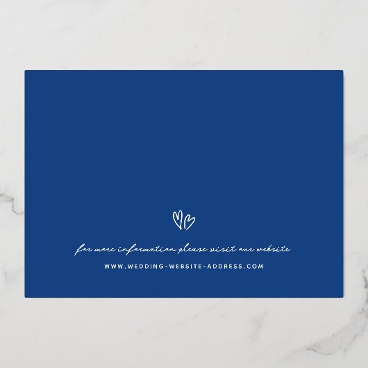 Ankündigung Datum freihalten (Rückseite)