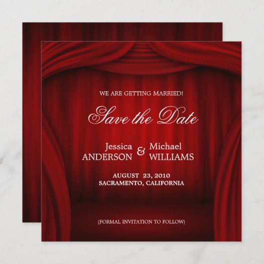 Ankündigung Datum freihalten (Vorne/Hinten)