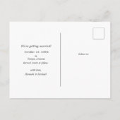 Ankündigung Datum freihalten (Rückseite)