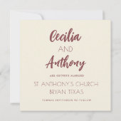 Ankündigung Datum freihalten (Rückseite)