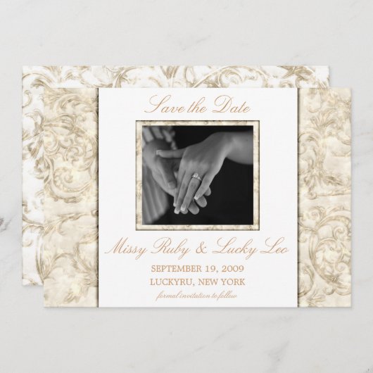 Ankündigung Datum freihalten (Vorne/Hinten)