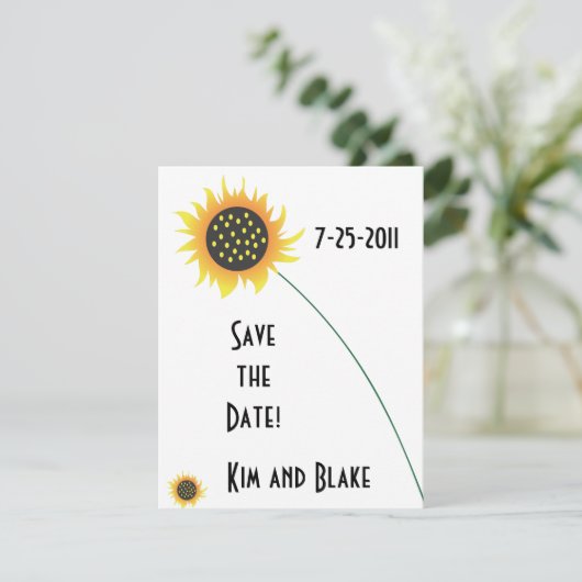 Ankündigung Datum freihalten (Stehend Vorderseite)