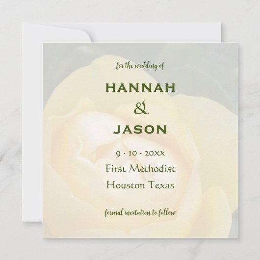 Ankündigung Datum freihalten (Rückseite)