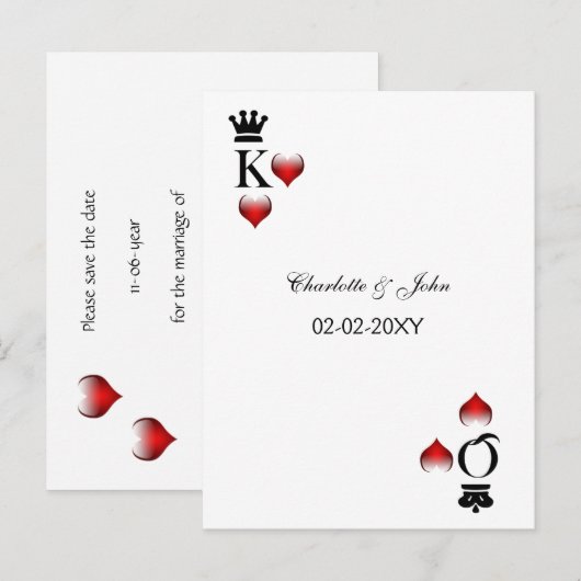 Ankündigung Datum freihalten (Vorne/Hinten)