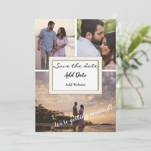 Ankündigung Datum freihalten (Stehend Vorderseite)