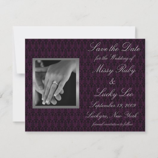 Ankündigung Datum freihalten (Vorderseite)