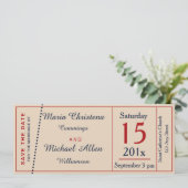 Ankündigung Datum freihalten (Stehend Vorderseite)