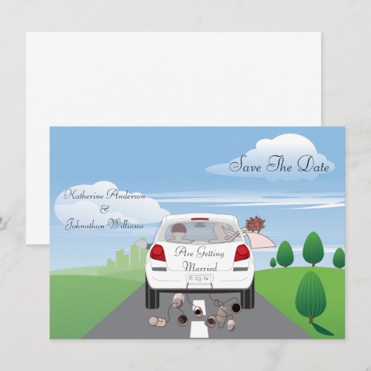 Ankündigung Datum freihalten (Vorne/Hinten)