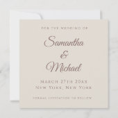 Ankündigung Datum freihalten (Rückseite)