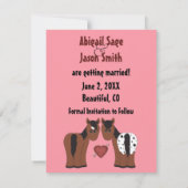 Ankündigung Datum freihalten (Rückseite)