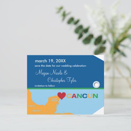 Ankündigung Datum freihalten (Stehend Vorderseite)