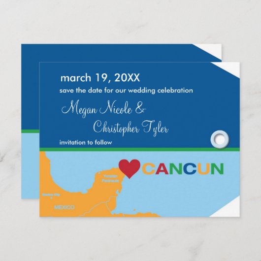 Ankündigung Datum freihalten (Vorne/Hinten)