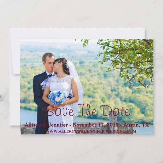 Ankündigung Datum freihalten (Vorderseite)