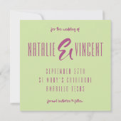 Ankündigung Datum freihalten (Rückseite)