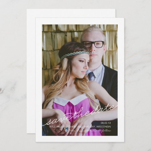 Ankündigung Datum freihalten (Vorne/Hinten)