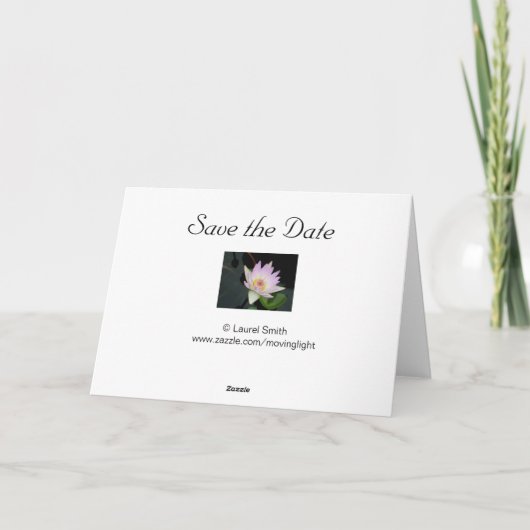 Ankündigung Datum freihalten (Rückseite)