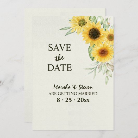 Ankündigung Datum freihalten (Vorne/Hinten)