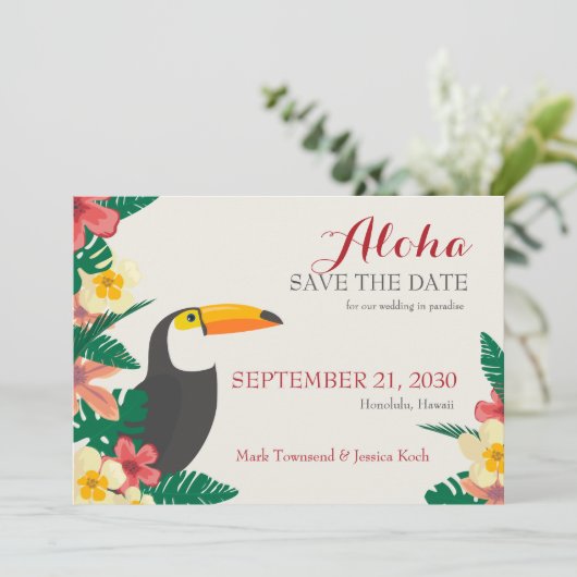 Ankündigung Datum freihalten (Stehend Vorderseite)