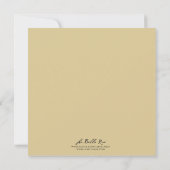 Ankündigung Datum freihalten (Rückseite)