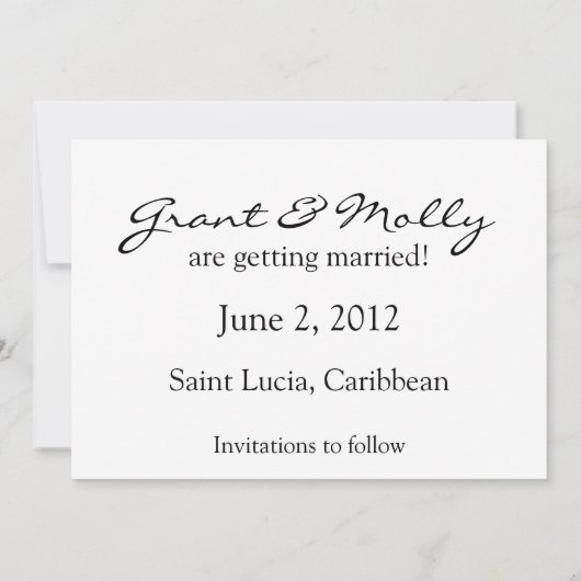 Ankündigung Datum freihalten (Rückseite)