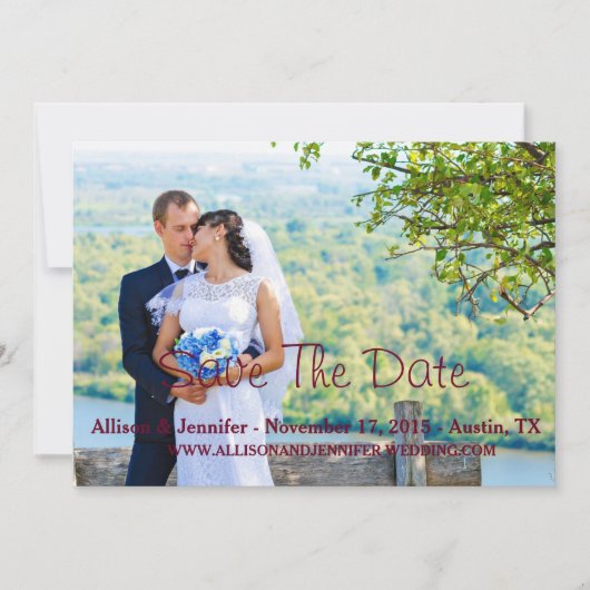 Ankündigung Datum freihalten (Vorderseite)