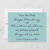 Ankündigung Datum freihalten (Rückseite)