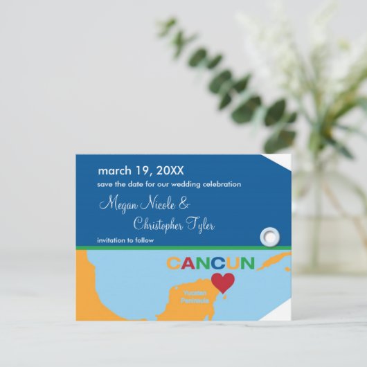 Ankündigung Datum freihalten (Stehend Vorderseite)