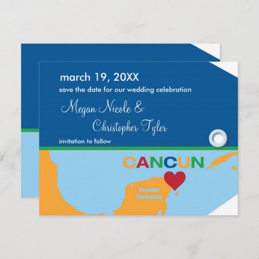 Ankündigung Datum freihalten (Vorne/Hinten)