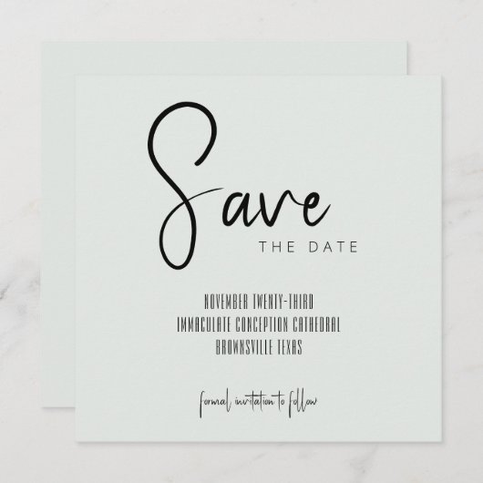 Ankündigung Datum freihalten (Vorne/Hinten)