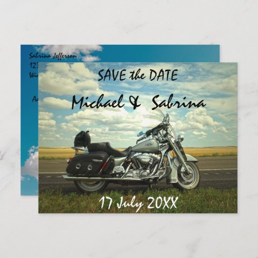 Ankündigung Datum freihalten (Vorne/Hinten)