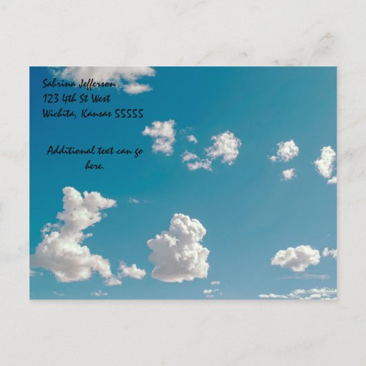 Ankündigung Datum freihalten (Rückseite)