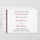 Ankündigung Datum freihalten (Rückseite)