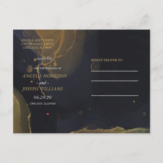 Ankündigung Datum freihalten (Rückseite)