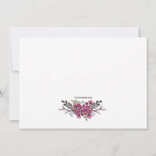 Ankündigung Datum freihalten (Rückseite)