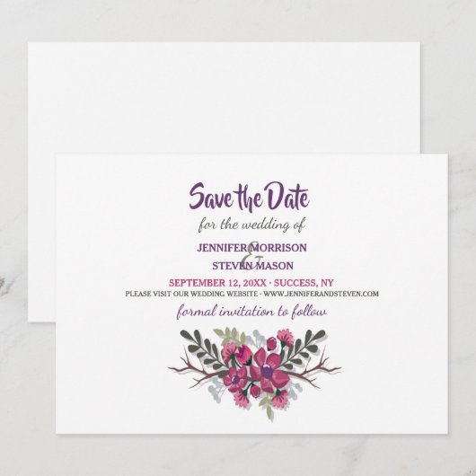 Ankündigung Datum freihalten (Vorne/Hinten)