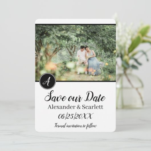 Ankündigung Datum freihalten (Stehend Vorderseite)