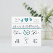 Ankündigung Datum freihalten (Stehend Vorderseite)