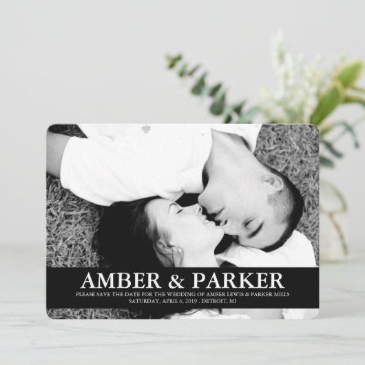 Ankündigung Datum freihalten | 2Namen (Stehend Vorderseite)