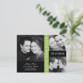 Ankündigung Datum freihalten der Verlobung (Stehend Vorderseite)