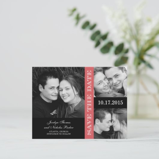 Ankündigung Datum freihalten der Verlobung (Stehend Vorderseite)