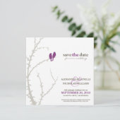 Ankündigung Datum freihalten (lila) (Stehend Vorderseite)