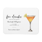 Ankündigung Datum freihalten Magnet (Horizontal)