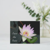 Ankündigung Datum freihalten Postkarte (Stehend Vorderseite)