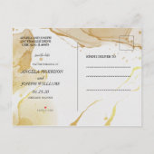 Ankündigung Datum freihalten Postkarte (Rückseite)