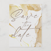 Ankündigung Datum freihalten Postkarte (Vorderseite)