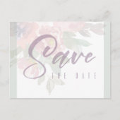 Ankündigung Datum freihalten Postkarte (Vorderseite)