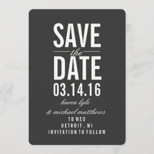 Ankündigung Datum freihalten SAVE THE DATE