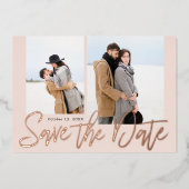 Ankündigung Datum freihalten Schlagzeile für echte (Vorderseite)