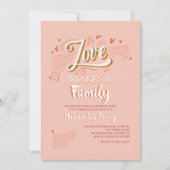 Ankündigung der Adoption der Liebe/Party (Vorderseite)