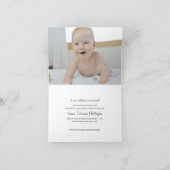 Ankündigung der Adoption - Vogelnest (Innenseite)